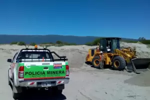 Minera inspeccion canteras y minas en Andalgal y Pomn