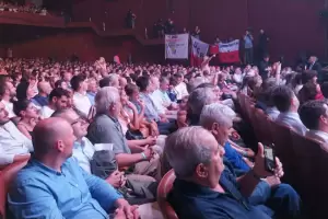 Referentes del radicalismo local en el lanzamiento de Gerardo Morales