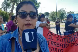 Corte en Avda. Pte. Castillo: Agrupacin El Futuro reclama por trabajo