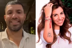 El Kun Agero enfrent las versiones que indicaban que haba tenido un encuentro ntimo con Gianinna Maradona