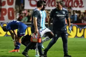 Racing Club: Johan Carbonero sufri una grave lesin de rodilla y estar inactivo