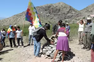 Comunidad originaria sepult� restos �seos encontrados en una importante excavaci�n arqueol�gica
