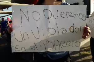 Corte de ruta en Capayn: vecinos reclaman por la liberacin de un hombre acusado de violacin