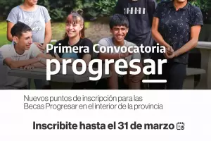 Nuevos puntos de inscripcin para las Becas Progresar en el interior