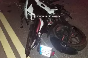 Motociclista lesionado en Capay�n