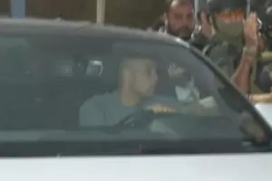 Los jugadores de la Seleccin fueron recibidos por cientos de hinchas