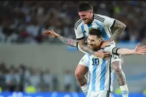 La Seleccin Argentina derrot 2 a 0 a Panam en el Monumental