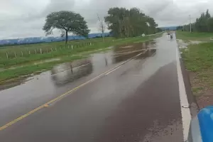 Por las intensas lluvias, solicitan transitar con precaucin por Ruta Nacional n 64