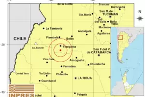 Catamarca tembl por un sismo de 3 grados de magnitud