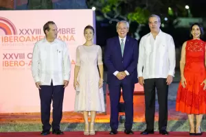 Alberto Fernndez participa en Santo Domingo de la Cumbre Iberoamericana