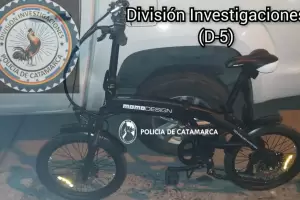 Recuperan una valiosa bicicleta elctrica valuada en 500.000 mil pesos