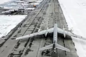 Fuerzas ucranianas destruyeron un bombardero ruso Su-24M en Bajmut