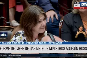 Diputados:Ginocchio dijo que hay datos de mejora econmica y lament que los opositores estn cautivos de sus opiniones