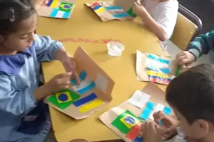 Jardines de Infantes celebraron el Da del Mercosur