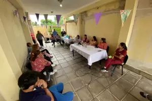 Por el mes de la mujer, realizaron una radio abierta en el CAPS de las 500 viviendas