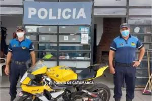 Secuestraron una costosa motocicleta en Nueva Coneta