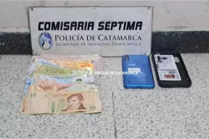 Ingres a una casa, rob una mochila con $11.000 pesos y termin aprehendido