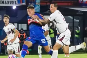 Con un gol agnico de Mateo Retegui, Tigre derrot a Lans