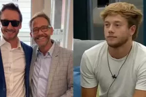 Nacho Castaares se mostr sorprendido al ver a su padre trabajando con Benjamn Vicua: "Le va mejor que a m"