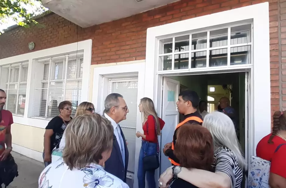 Carlos Tapia, presidente de la lista Verde - Foto Mauricio Espinosa / La Unin