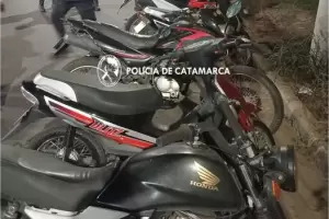 Secuestraron 14 motocicletas en un control en Valle Viejo