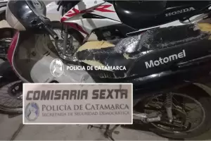 Motochorro intent arrebatar una cartera y termin aprehendido