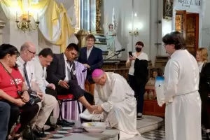 Triduo Pascual: se celebr la Misa de la ltima Cena en la Catedral