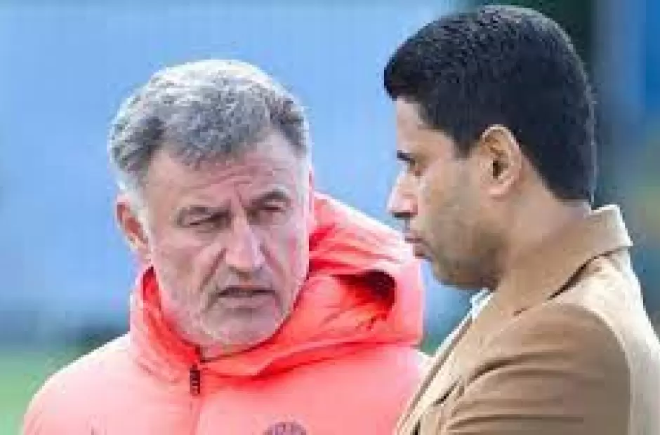 El dueo del PSG estuvo en la prctica del equipo