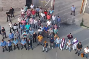 El Obispo presidi el rezo del Va Crucis en Penal de Miraflores