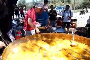 Andalgal celebra la Semana Santa con ms de 300 kilos de humita