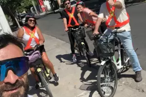 Turismo en Capital: el recorrido en bicicleta fue la opcin ms elegida