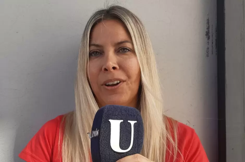 Conny Carrizo va por una campaa solidaria ms - Foto Mauricio Espinoza / La Uni