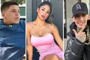 Thiago Medina bloque� a L-Gante de las redes de Daniela Celis porque le enviaba mensajes privados