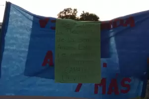 Corte de Ruta n 38 en Capayn: vecinos reclamaron y dicen sentirse olvidados