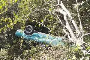 Anciano sufri un brutal vuelco en Capayn