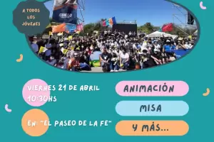 Homenaje joven a Nuestra Madre del Valle