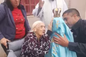 Emotiva visita de la Virgen del Valle a San Antonio de La Paz