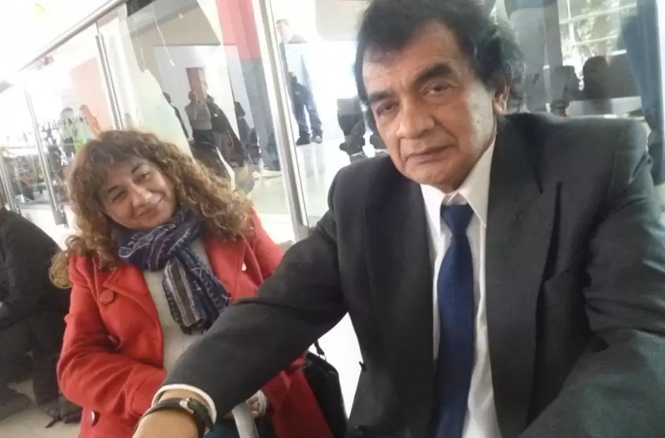 Leo Romero y su hija Adriana