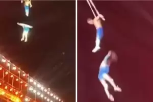 VIDEO: Una artista muri tras caer en pleno show