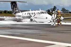 Un avin con destino en Catamarca sufri un desperfecto y aterriz de emergencia en Salta