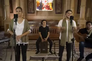Artistas locales ofrecieron una serenata en honor a Nuestra Madre del Valle en la Catedral Baslica