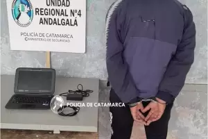 Andalgal: La Polica aprehendi a un hombre que rob una netbook