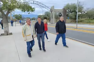 Katopodis otra vez en Catamarca: el ministro visito la Gruta junto a Jalil