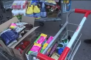 Una pareja chilena visit un mayorista en Argentina y mostr todo lo que compraron