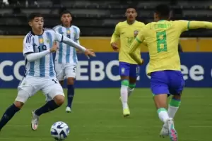 Argentina perdi ante Brasil por 3 a 2, en el ltimo partido del Sudamericano Sub 17