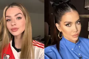 La China Surez y Wanda en el Monumental y en las redes explotaron