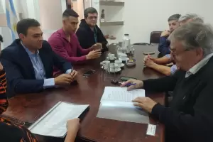 Firman convenio entre el INTA y municipio de Los Altos para la construccin de una Agencia