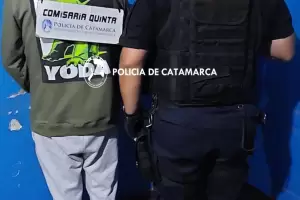 Tena requerimiento judicial por golpear a su pareja y la Polica lo detuvo