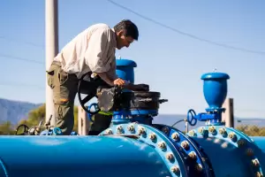 Comenzaron las pruebas hidrulicas en la caera principal del Acueducto Norte