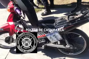 La Polica secuestr una moto en zona sur, por un posible ilcito